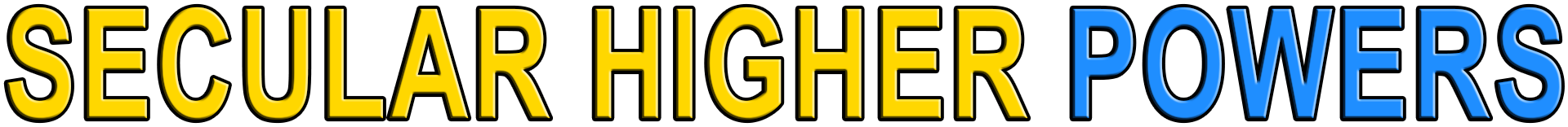 SECULAR HIGHER POWERS